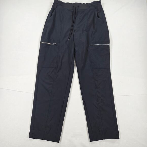 Athleta High Rise High Road Cargo Pant in Black Women's Size 8 - Picture 2 of 7